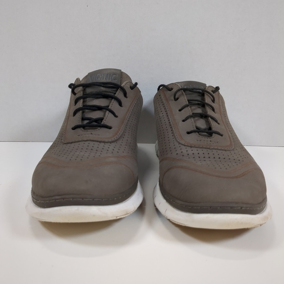 Vionic Riley Gray Women's Lace Up Shoes              S-7 - Picture 2 of 10